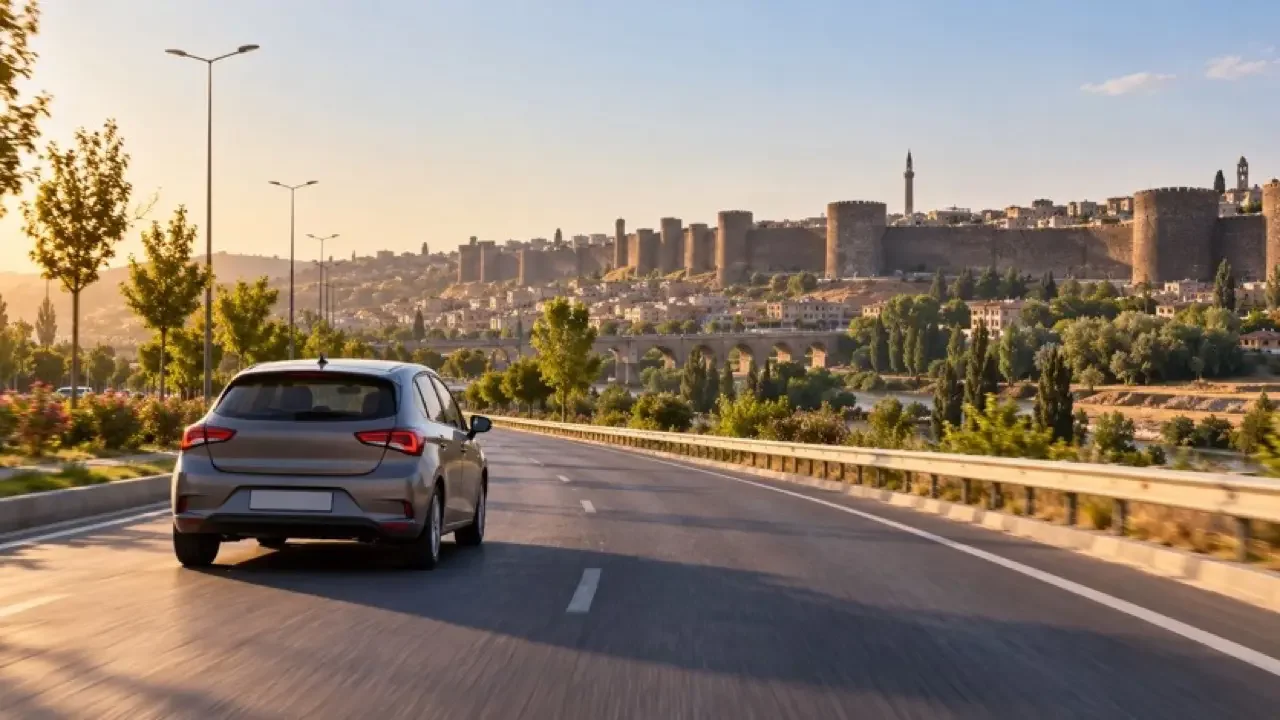 Diyarbakır Havalimanı Araç Teslimi Sonrası Merkeze Ulaşım